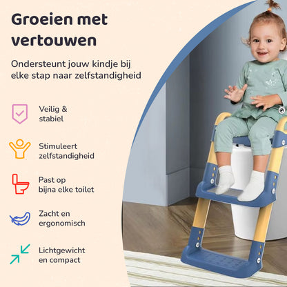 Miyoni WC Verkleiner Verstelbaar - Blauw