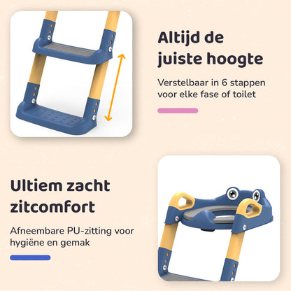 Miyoni WC Verkleiner Verstelbaar - Blauw