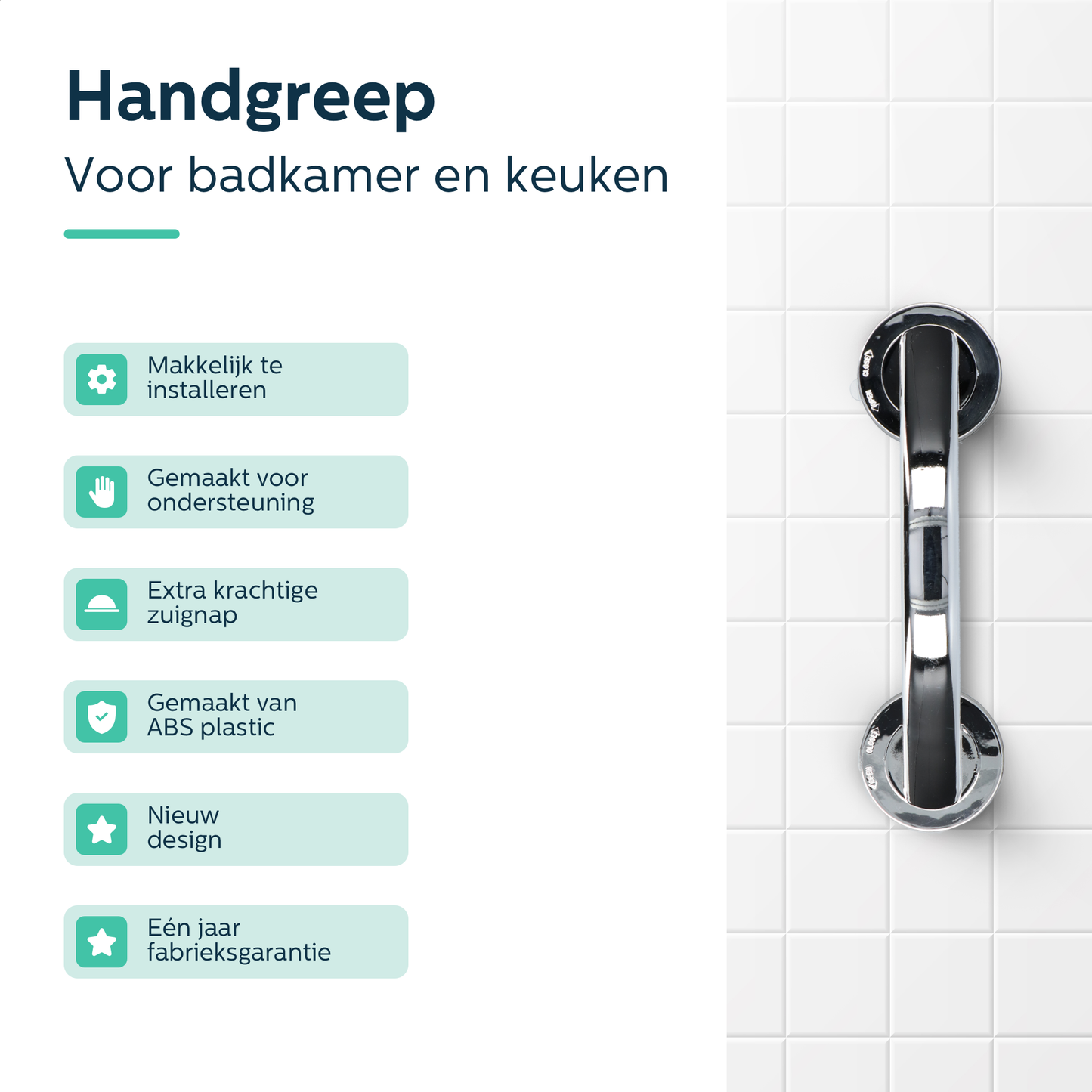 Miyoni® Badkamer en Keuken Handgreep Chrome