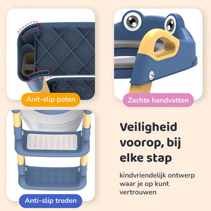 Miyoni WC Verkleiner Verstelbaar - Blauw