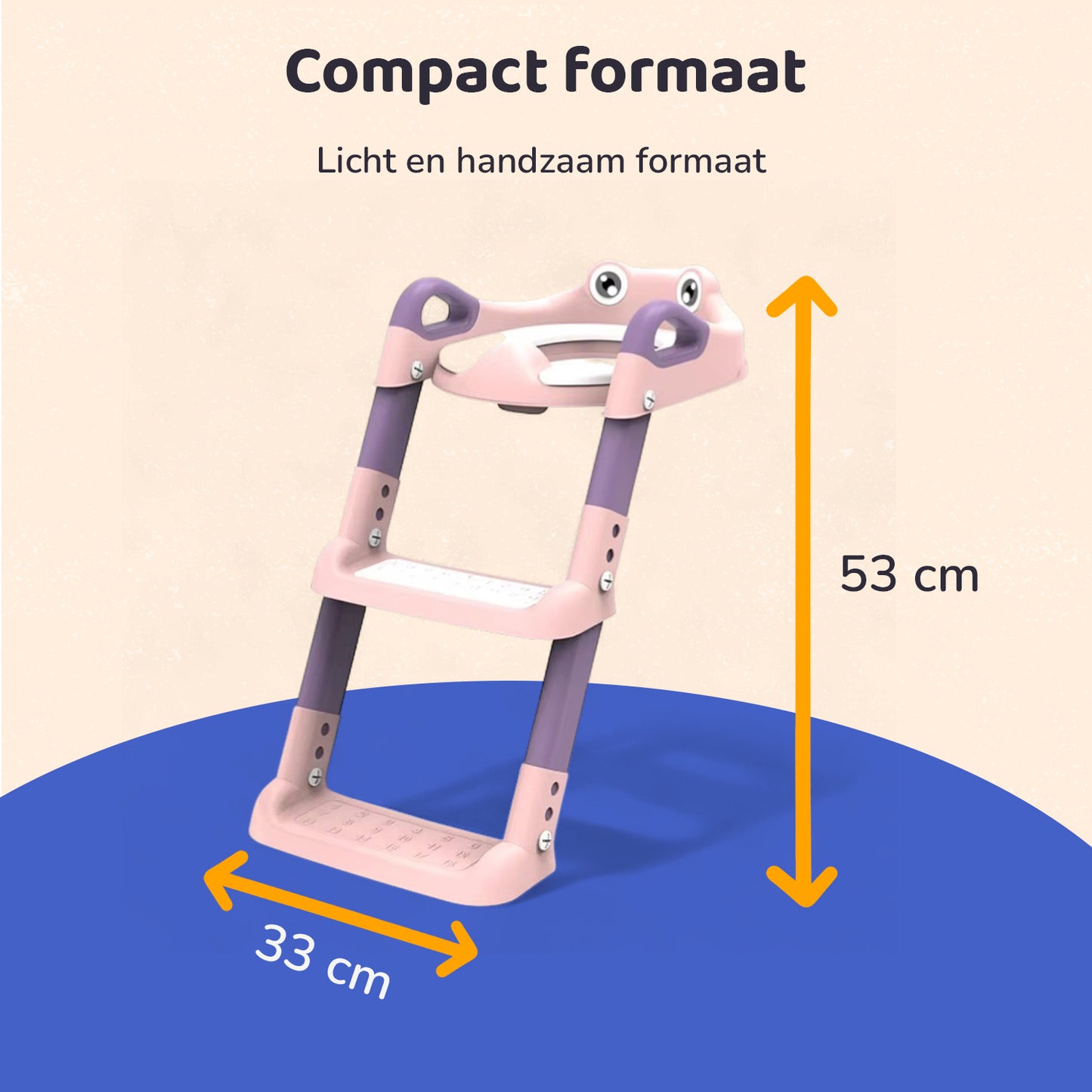 Miyoni WC Verkleiner Verstelbaar - Roze