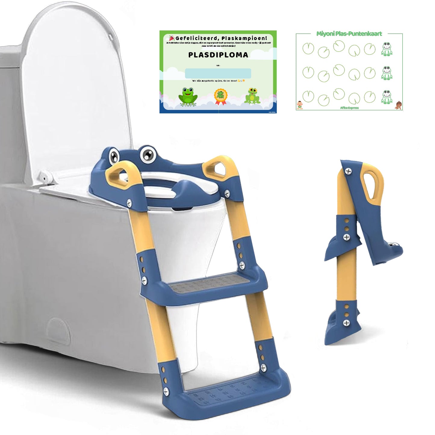 Miyoni WC Verkleiner Verstelbaar - Blauw