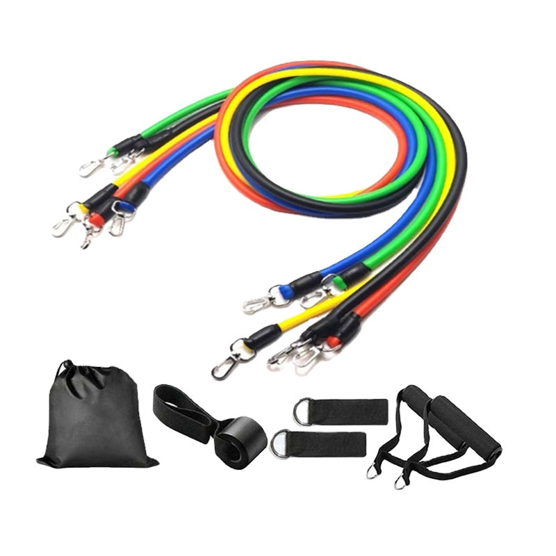 Agosu Bomani - Resistance band set 11-delig - 4 tot 35 kg