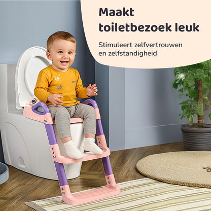 Miyoni WC Verkleiner Verstelbaar - Roze