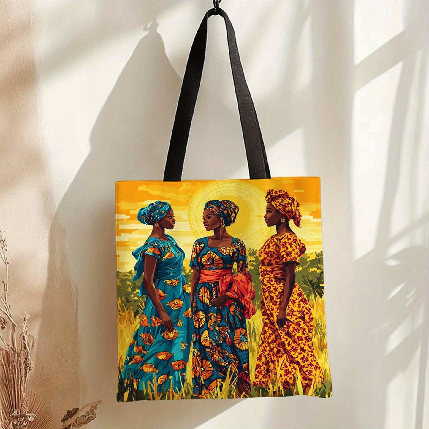 Afiba Lioness - Mystic Heritage Tote Bag - Draag Kunst & Cultuur