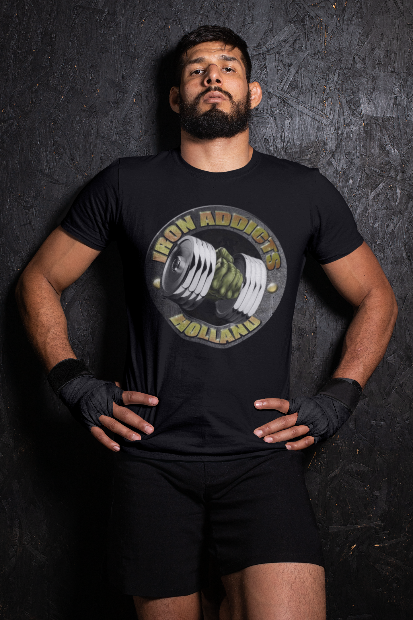 Iron Addicts Holland - Unisex Zwart
