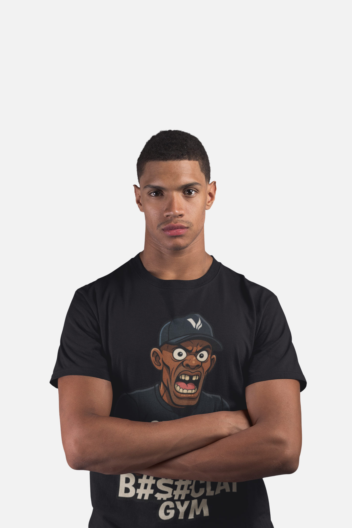 Get Your Ass To The Bom%!clat GYM - T-Shirt 3 - Zwart